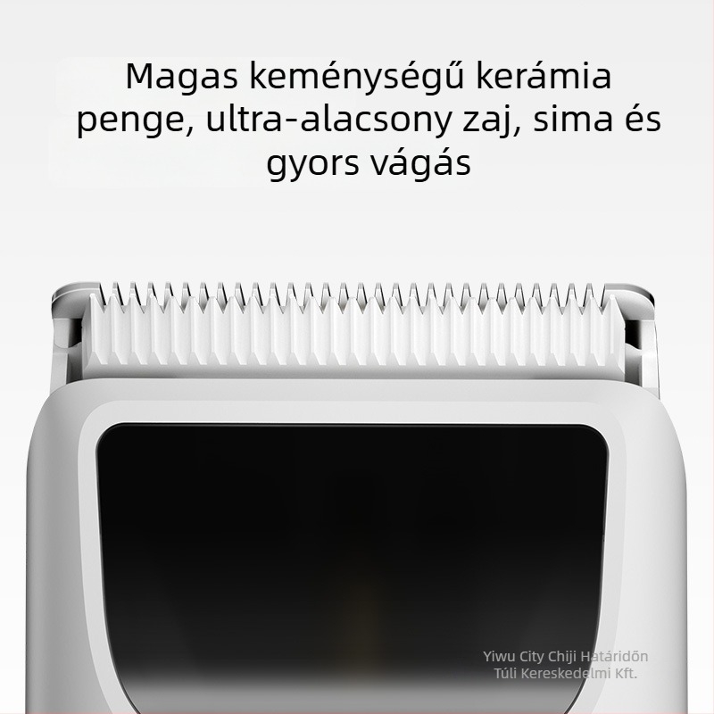 Elektromos hajvágó kerámiapengékkel, otthoni önvágáshoz, felnőtteknek és gyerekeknek, száraz tisztítás