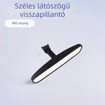 Haijixing 9796 Autó belső visszapillantó tükör, sík, ABS ház; felépítés ABS+üveg+alumíniumcső; állítható szög 98%