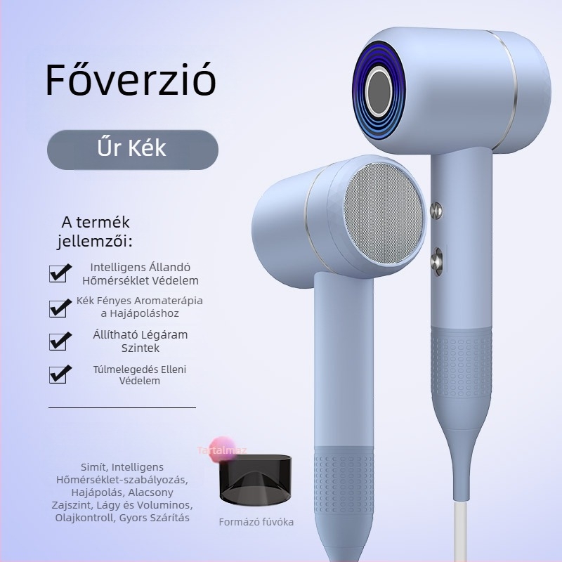 LD-1201 hajszárító, 1200W kefemotor, forró levegő, 3 fokozat, 220V