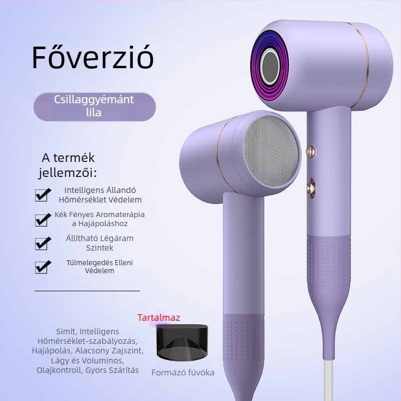 LD-1201 hajszárító, 1200W kefemotor, forró levegő, 3 fokozat, 220V