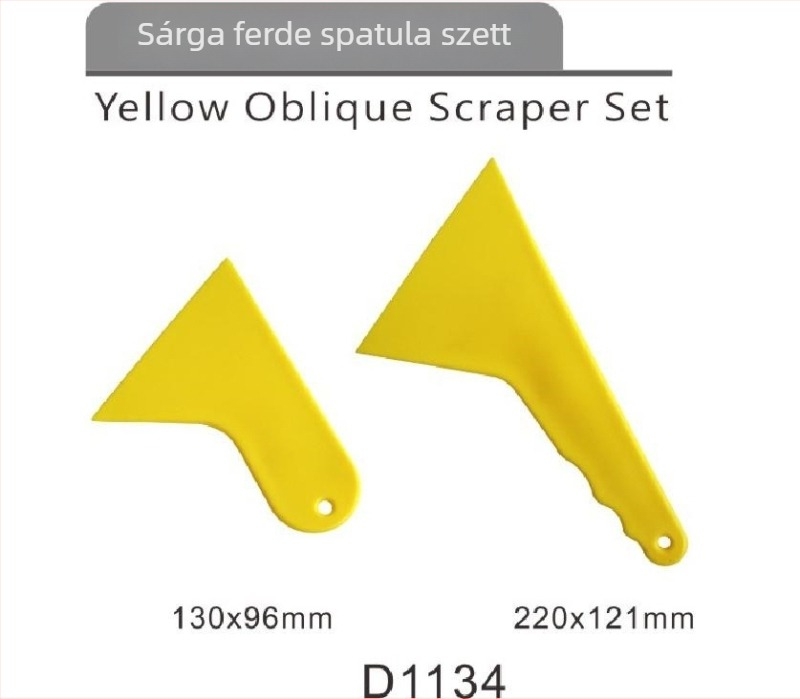 Műanyag scraper tapéta- és vakolat eltávolításához; ragasztó eltávolítására üveg csempeknél; autófilmes eltávolító eszköz – Sorozat: Scraper, Eredet: Kína