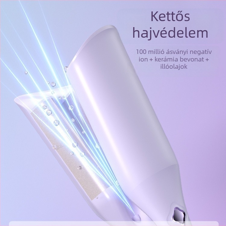 Mély U alakú tojás alakú göndörítővas, turmalin-keramikus fűtőelem, 100W, 220V