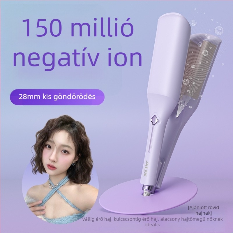 Mély U alakú tojás alakú göndörítővas, turmalin-keramikus fűtőelem, 100W, 220V