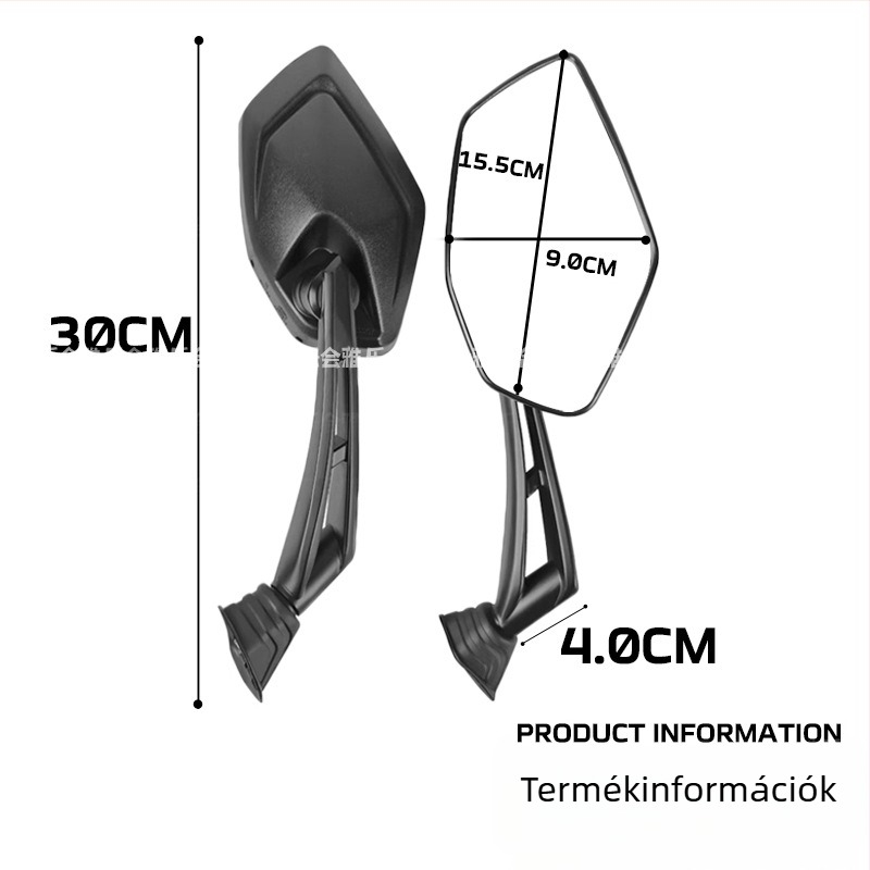 Motorkerékpár visszapillantó tükör — Powerful Factory, Termékkód F9869tt69js986, Kompatibilis motorkerékpár modellekkel