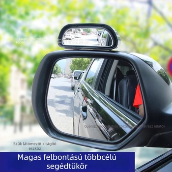 Hdelf 360°-ban állítható holttér-tükör az első és hátsó kerekekhez, többfunkciós hátrameneti tükör