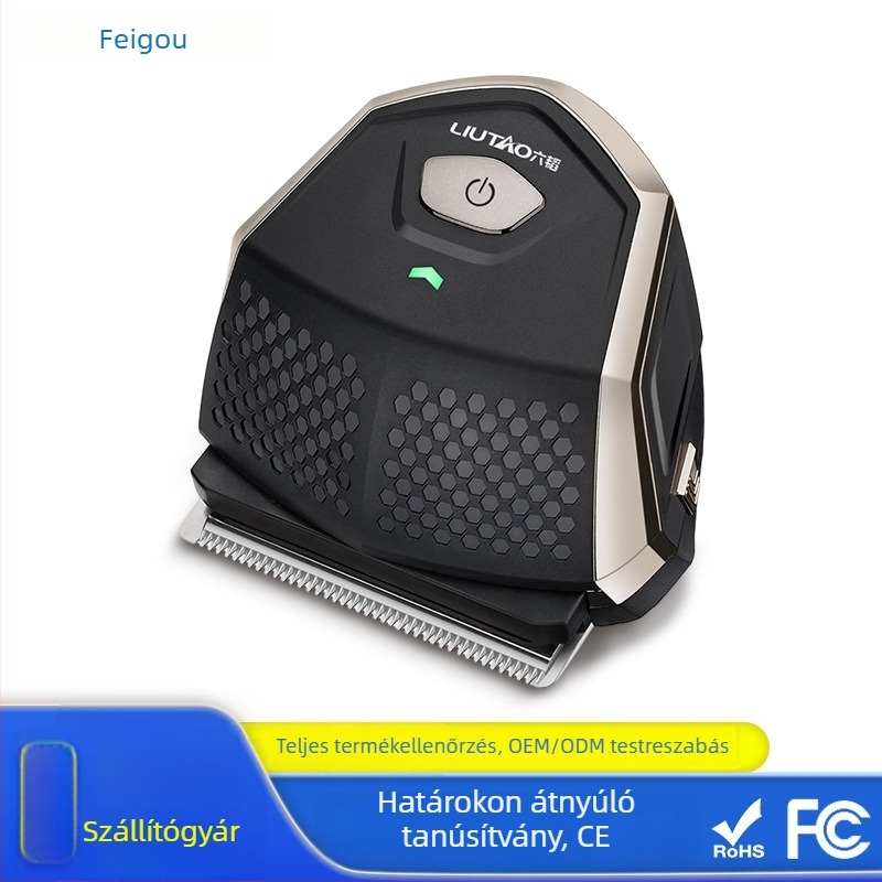 L802 elektromos hajvágó, beépített 500–800 mAh akkumulátorral, 5W motor, teljes acél pengékkel, vízálló