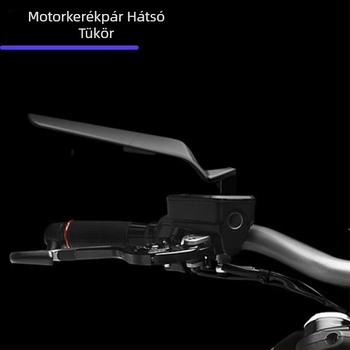 Motorkerékpár visszapillantó tükör, alumíniumötvözet, négyszögletes, univerzális motorkerékpárok és elektromos járművek számára, modell HSJ-196