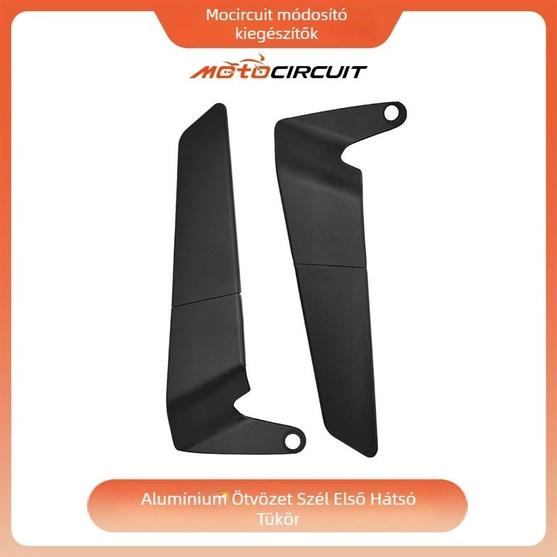 Motorkerékpár visszapillantó tükör, alumíniumötvözet, négyszögletes, univerzális motorkerékpárok és elektromos járművek számára, modell HSJ-196