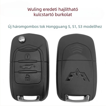 Wuling Hongguang S1 BV-20 összecsukható kulcsburkolat – ABS ház; penge fehér rézből; kompatibil Baojun rendszerrel; Hongguang modellek