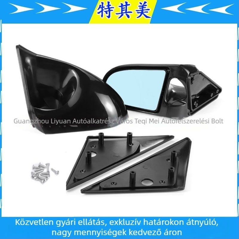 Visszapillantó tükör kompatibilis Honda Civic 1992–1995 EG (4 ajtós és 2 ajtós) és 1996–2000 EK (4 ajtós)