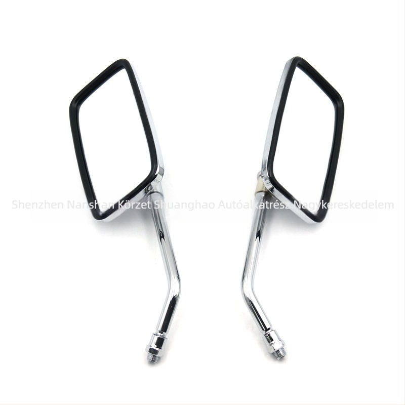 SH-2054-QX motorkerékpár-visszapillantó tükre, konvex tükör, vasból készült konstrukció, univerzális illeszkedés