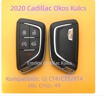 KAKTUS TPU Cadillac kulcsborító CT5-höz