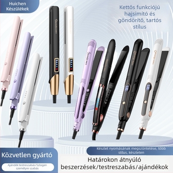 3-in-1 hajvasaló és göndörítő, nedves-száraz használat, PTC fűtés 31 mm, 110–240 V, 40 W