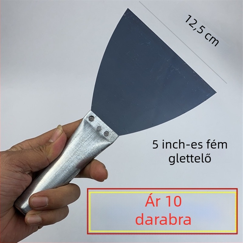 Rozsdamentes acél glettelő kés tenceléshez és simításhoz