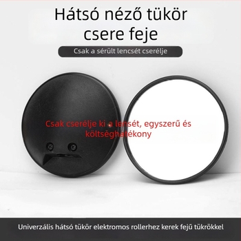 Elektromos járművek visszapillantó tükrének lencséje – univerzális, kerek, retroreflektív
