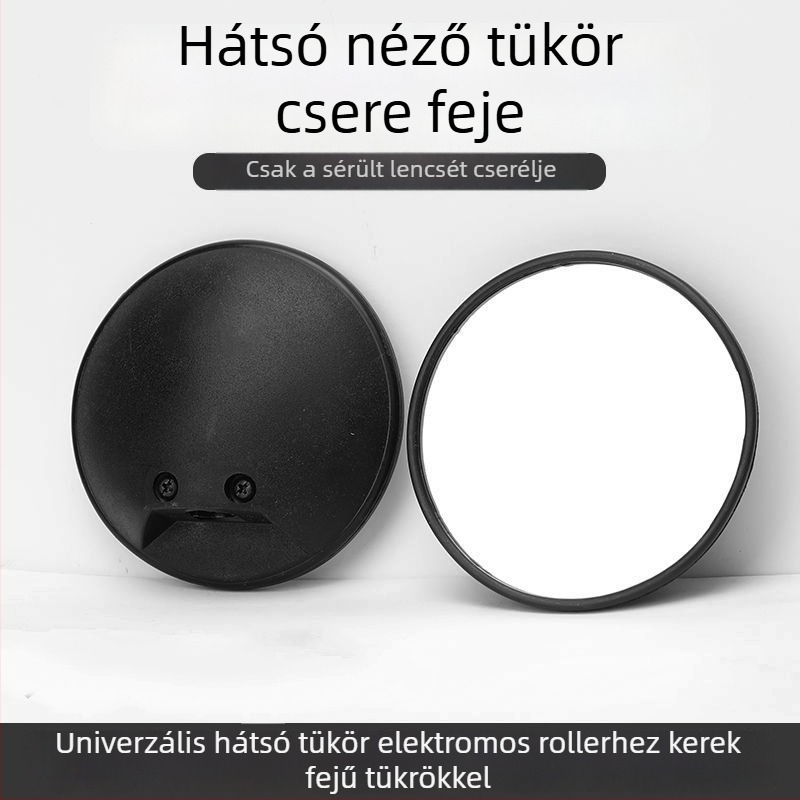 Elektromos járművek visszapillantó tükrének lencséje – univerzális, kerek, retroreflektív