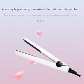 Kétfunkciós mini hajvasaló és göndörítő, kerámiás fűtőelem, átmérő <15 mm, vezetékes AC tápegység, 20W, 100–240V, nedves és száraz hajhoz, automatikus hőmérséklet-szabályozás