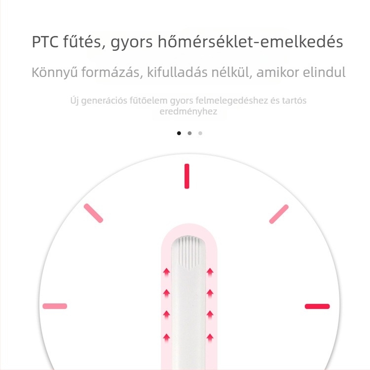 Kétfunkciós mini hajvasaló és göndörítő, kerámiás fűtőelem, átmérő <15 mm, vezetékes AC tápegység, 20W, 100–240V, nedves és száraz hajhoz, automatikus hőmérséklet-szabályozás