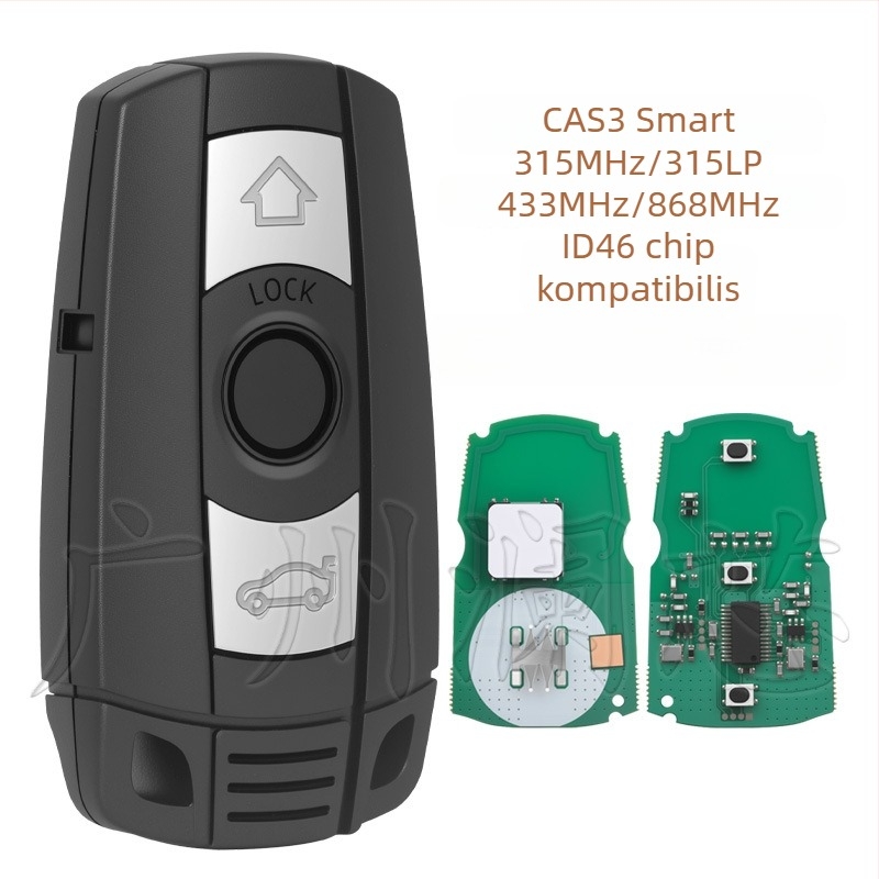 BMW CAS3 3/5 sorozat teljesen intelligens távirányító kulcs 315/433/868 MHz, 315LP ID46