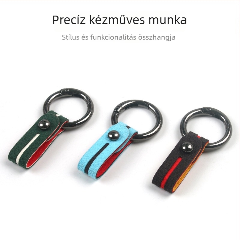 LIKE BIAO Velúr kulcstartó autóhoz, gyűrűcsat, univerzális, testreszabható
