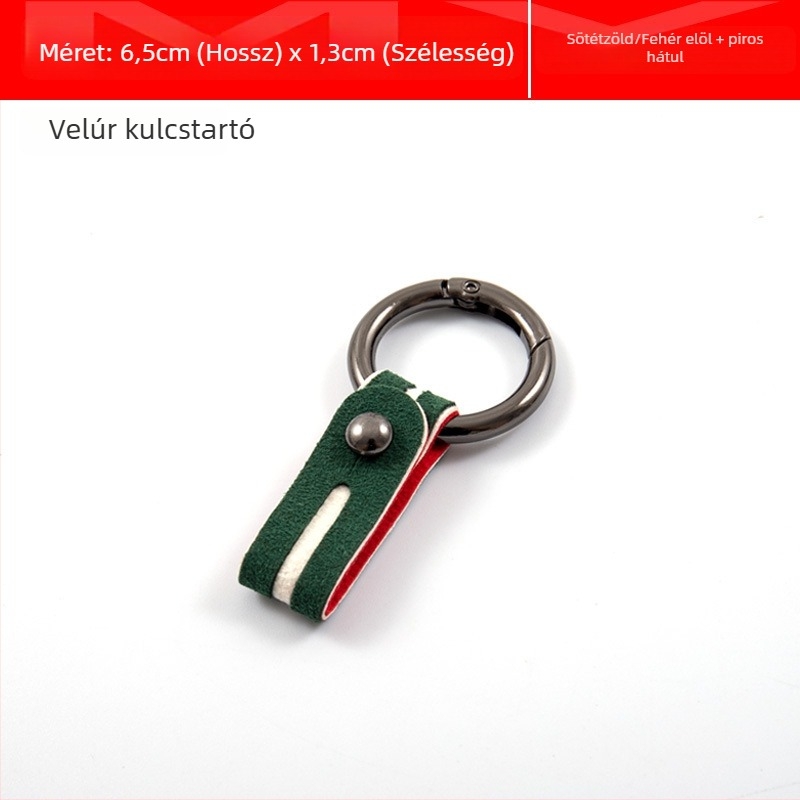 LIKE BIAO Velúr kulcstartó autóhoz, gyűrűcsat, univerzális, testreszabható