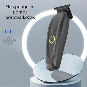 Otthoni használatra szánt elektromos hajvágó kerámia penge, beépített akkumulátor 1200–2000mAh, kefés motor, AC-es tápegység