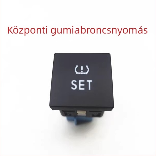 Gumiabroncsnyomás-figyelő rendszer SET gombbal, modell 56D927121, műanyag ház