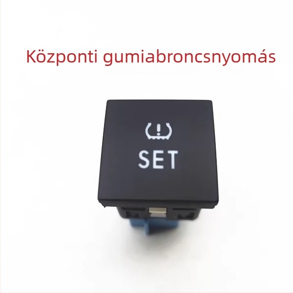 Gumiabroncsnyomás-figyelő rendszer SET gombbal, modell 56D927121, műanyag ház