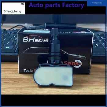 Shengcheng Bluetooth TPMS nyomásérzékelő Tesla Model 3, Model X és Model Y-hoz — ötvözetű alumínium + műanyag, beépített rögzítés, mini formátum