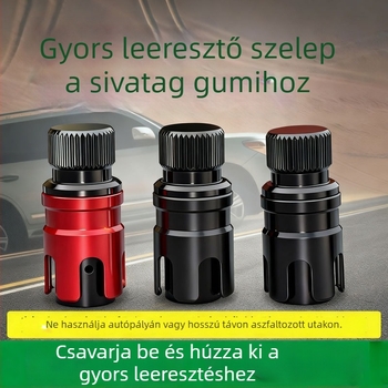 MAISOON univerzális gumiabroncsnyomás-szabályozó szelep Qtd02, alumíniumötvözet, hordozható, digitális kijelző