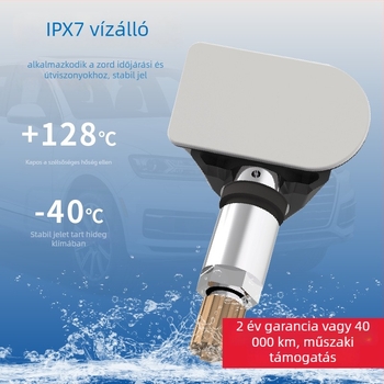 Cyboton Univerzális keréknyomás-figyelő rendszer programozható érzékelőkkel, Bluetooth és OBD kettős sávval, digitális kijelző, 0–8 bar tartomány, modell 65-L