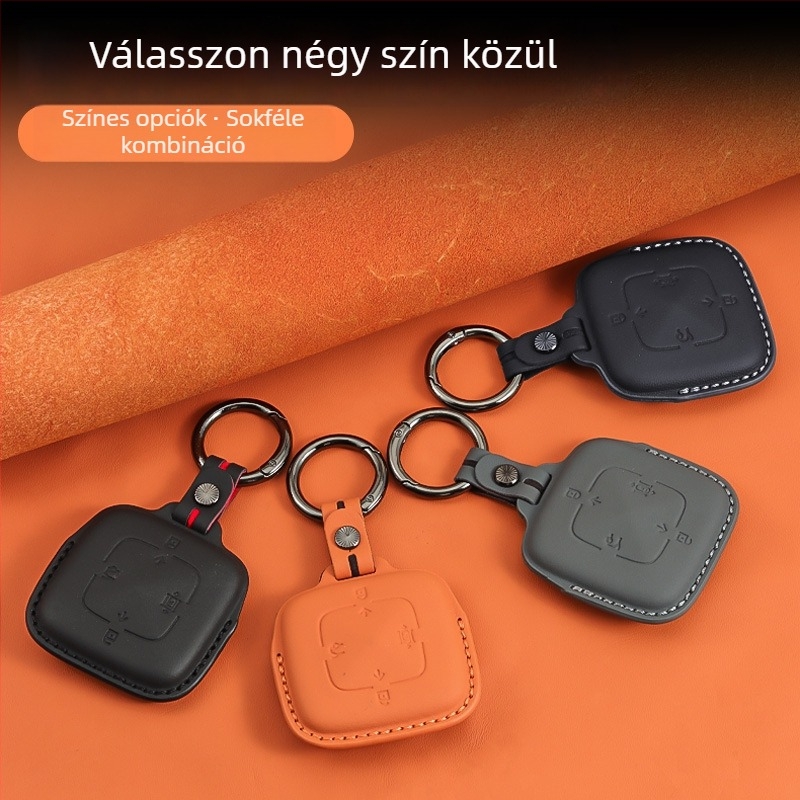 Kulcstartó bőrtok tehénbőrből, luxus stílus, Extremely Stunning márka, testreszabás nélkül