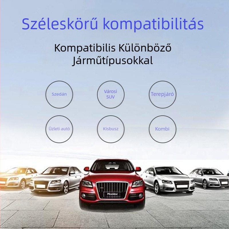 Ji-hyun hordozható abroncsnyomás-monitor, nagy precizitású, minden járműhöz, belső és külső abroncsnyomás mérésére