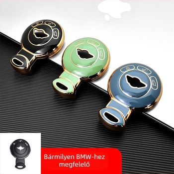 BMW/MINI autókulcs védőtok, TPU anyag, egyszerű stílus