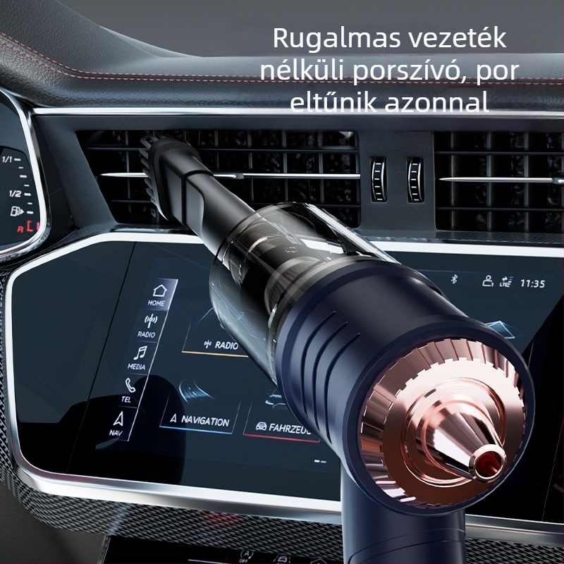 Háztartási vezeték nélküli kézi és asztali porszívó nedves-és száraz tisztításra, könnyű és hordozható, szívóerő 25 kPa+, beépített akkumulátor 501–800 mAh, üzemidő 3–6 óra