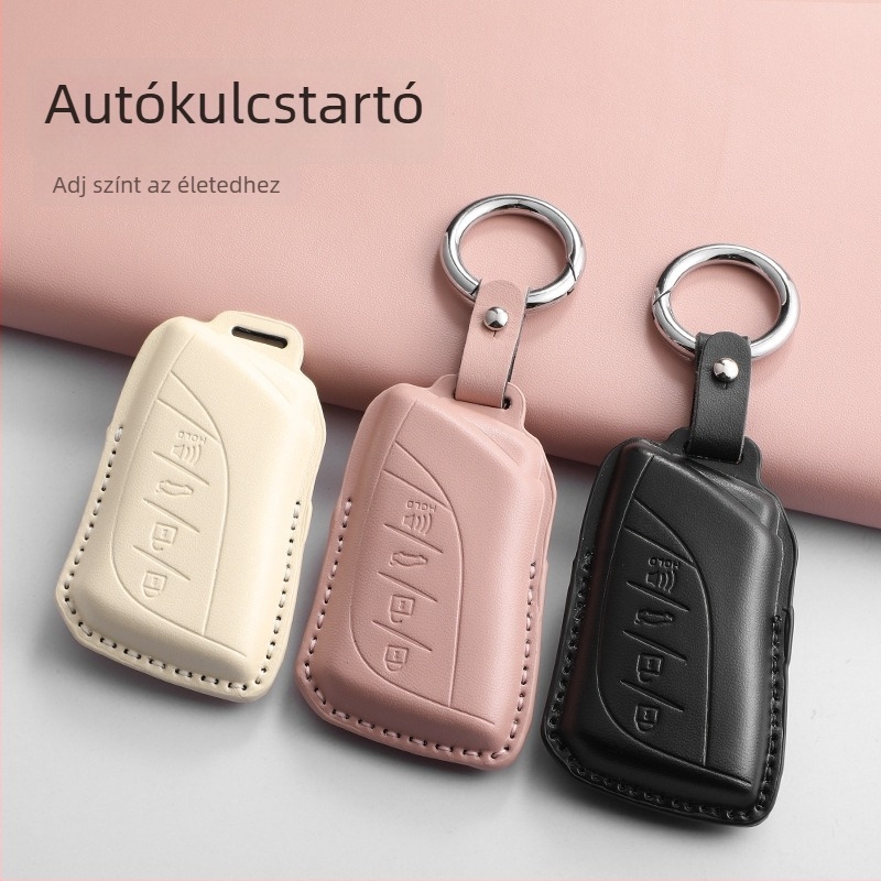 Lexus kulcstartó tok | PU anyag • magas színvonalú design • Nancheng márka | Kompatibilis ES300h ES200 LS500h UX260