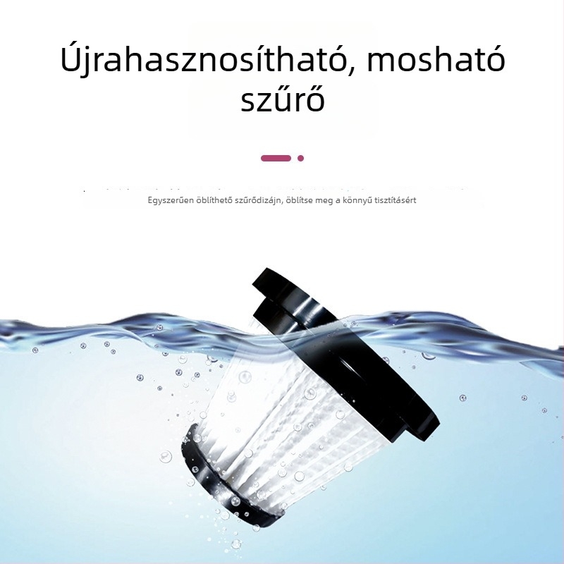 Kézi, vezeték nélküli porszívó – hordozható, 80W, 20 000 Pa, újratölthető, All-in-One fújási funkcióval, autó- és kültéri használatra