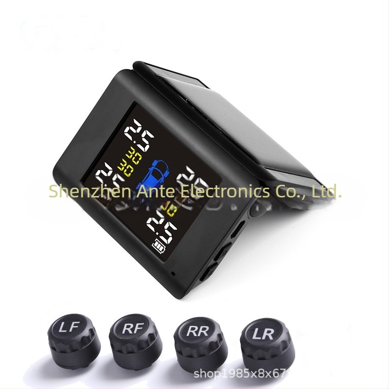 TPMS abroncsnyomás-figyelő rendszer, digitális kijelző, modell B01, nagy pontosságú, alkalmas sedanokhoz és SUV-khoz