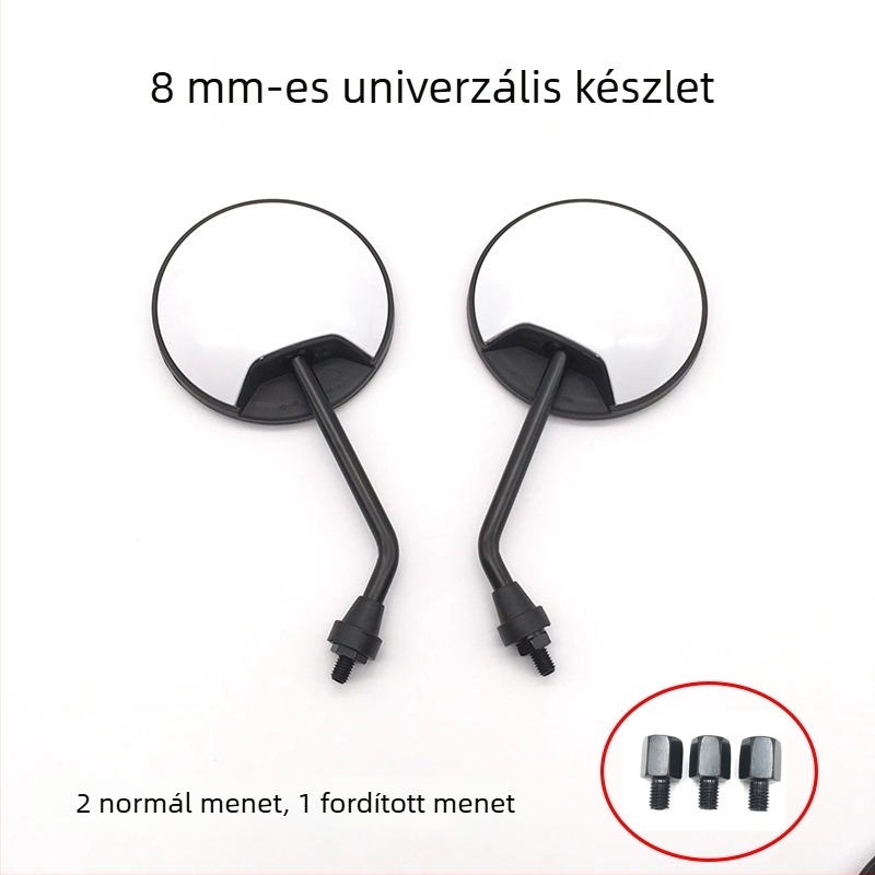 Elektromos járművekhez univerzális domború széles látószögű hátsó tükör