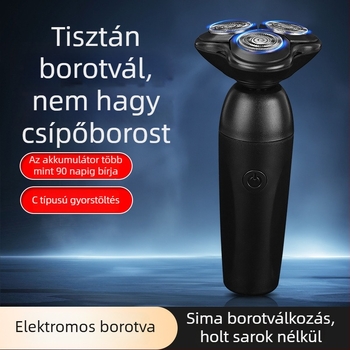 2025 új, többfunkciós, hordozható elektromos borotva, újratölthető, hosszú üzemidővel férfiak számára