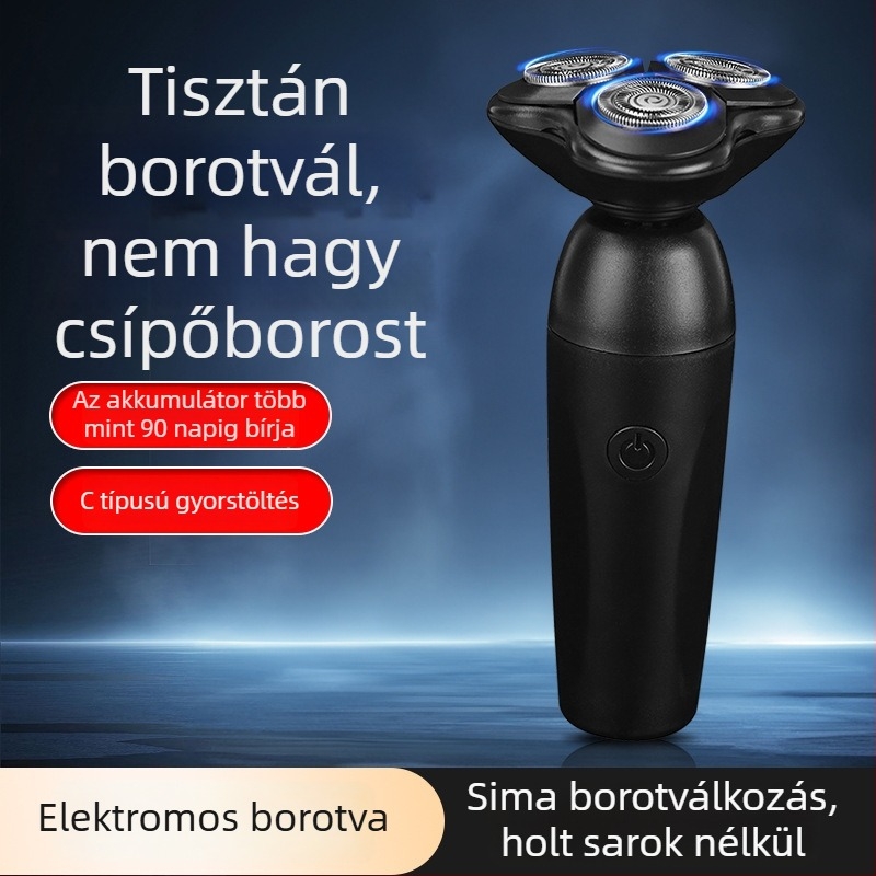 2025 új, többfunkciós, hordozható elektromos borotva, újratölthető, hosszú üzemidővel férfiak számára