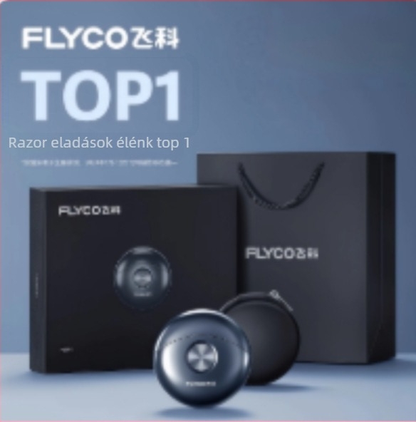 Elektromos borotva teljes test tisztítás funkcióval, forgó fej 2 éles éllel, brushless motor, beépített akkumulátor, 60 perc üzemidő