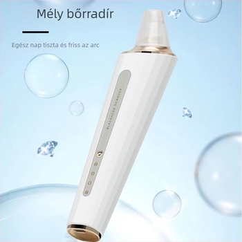 Elektromos forgó mitesszeres szívó készülék a pórusok tisztításához – felszívja a mitesszereket és a pattanásokat; ABS burkolat; 1 fokozat; 2023-as megjelenés.