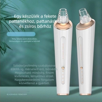 Elektromos forgó mitesszeres szívó készülék a pórusok tisztításához – felszívja a mitesszereket és a pattanásokat; ABS burkolat; 1 fokozat; 2023-as megjelenés.