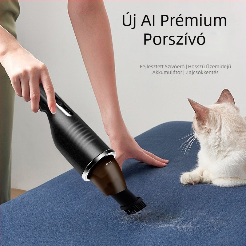 Kézi, vezeték nélküli autópor-szívó, 0–200 W, por tartály, száraz üzemmód, zaj alatt 36 dB