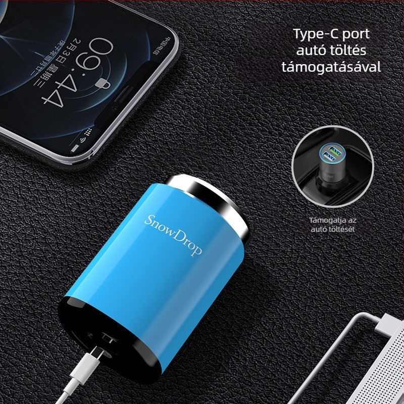 Hordozható elektromos borotva 3 pengés forgó fejjel, lebegő fej, levehető tisztító fej, beépített 100-300 mAh akkumulátor, 30 napos üzemidő, DC motor