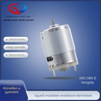Kefés motor, mini DC motor, 12V vízszivattyú