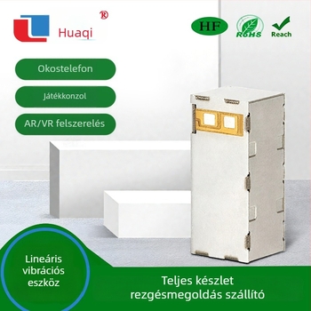 Huaqi négyszögletes lineáris rezgőmotor – egy- és kétfrekvenciás üzemmóddal, modell 091022, RoHS, játékvezérlőkhez, VR szemüvegekhez és billentyűzetekhez