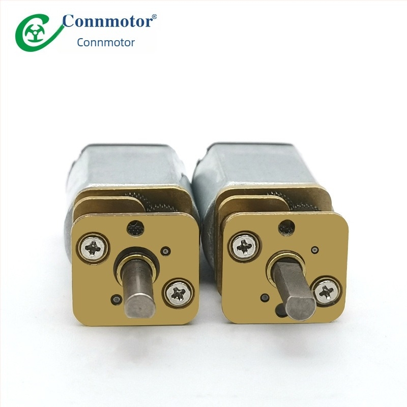 Kule kefés mini DC motor acél fogaskerekekkel – alacsony feszültség 36V alatt, nagy nyomaték, ISO 9001 tanúsítvány