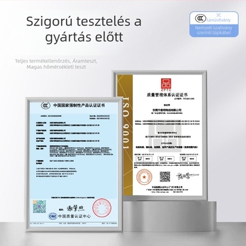 Ugrócsatlakozós tápkábel, GB szabvány, háromtűs hárommagos, PVC burkolat, 3C tanúsított